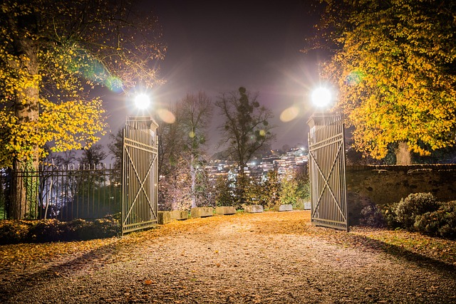 osvícená brána